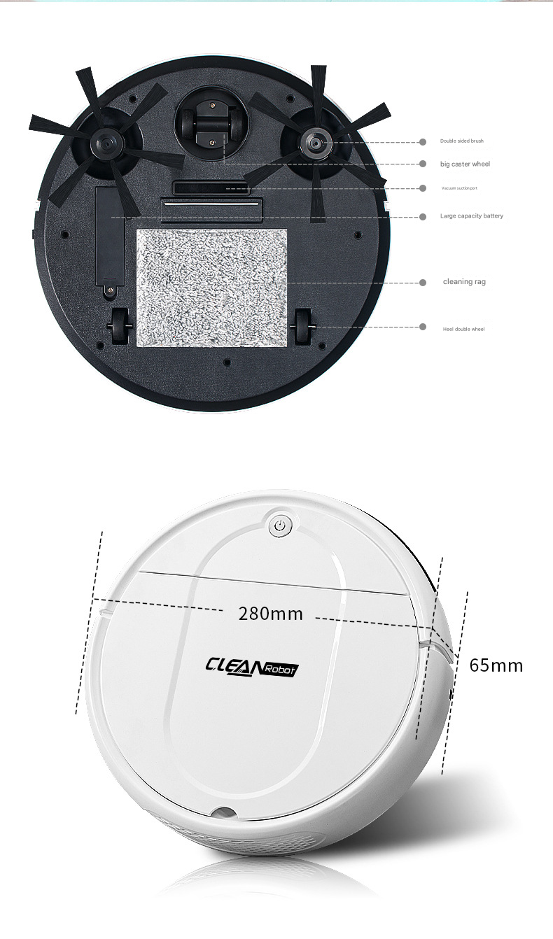 Smart Touch Robot Vacuum Cleaner