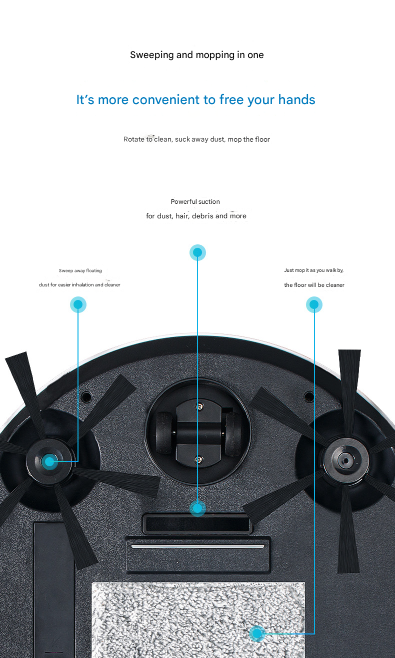 Smart Touch Robot Vacuum Cleaner