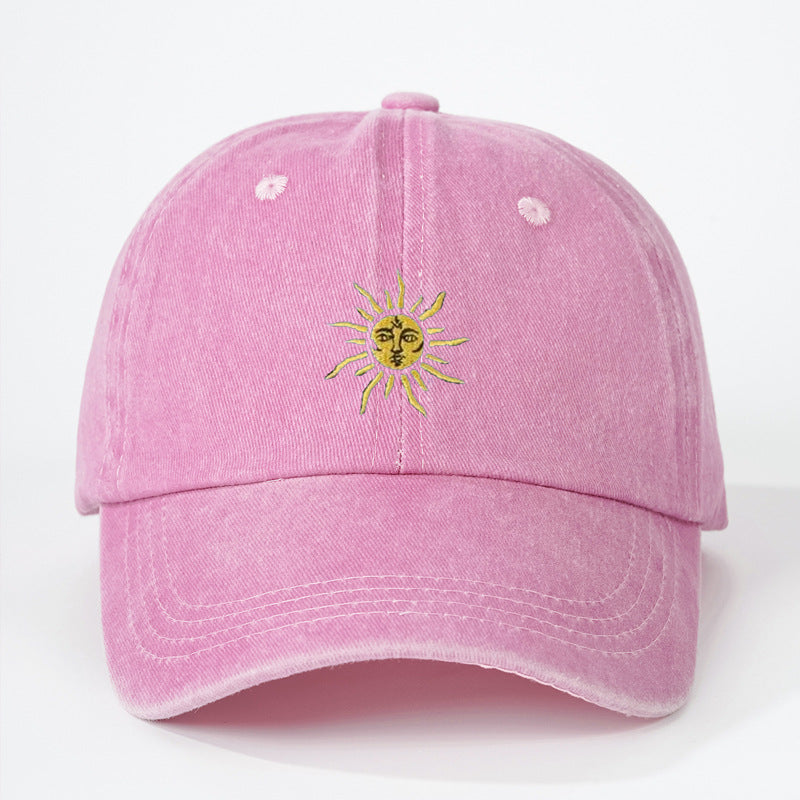 Cap Camouflage Hat Sunscreen Korean Casual Sun Hat
