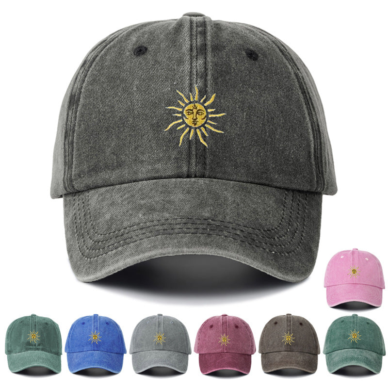 Cap Camouflage Hat Sunscreen Korean Casual Sun Hat