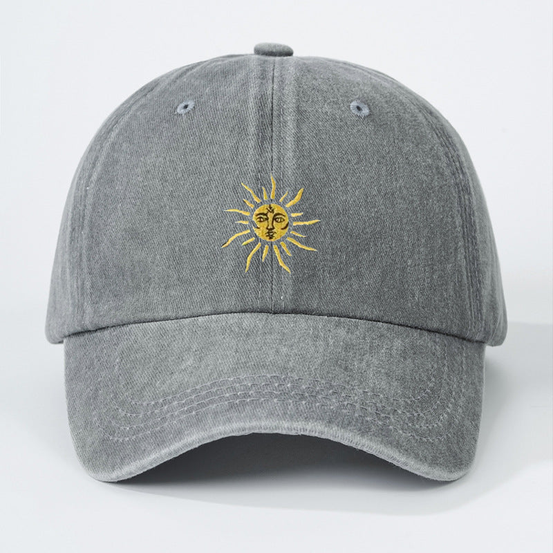 Cap Camouflage Hat Sunscreen Korean Casual Sun Hat