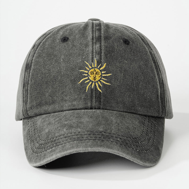 Cap Camouflage Hat Sunscreen Korean Casual Sun Hat